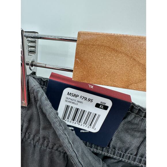 GAP Silver Bells Grey Tencel Pull On Pants Women's Size X-Large XL NWT - Picture 6 of 9